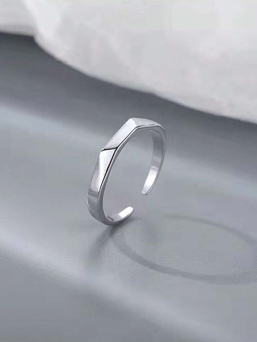 1個 プレーンバンドリング、ミニマリストでカジュアル、日常着用に適しています