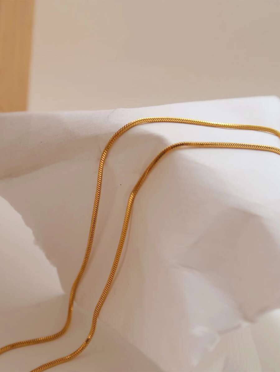 ミニマリスト チェーンネックレス