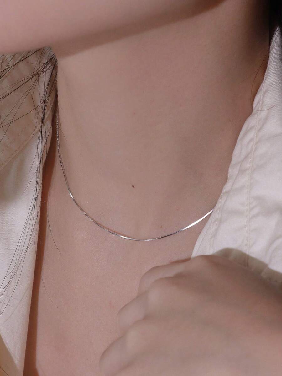 ミニマリスト チェーンネックレス