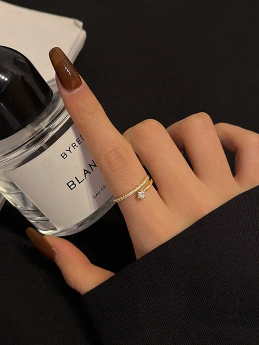 ラインストーン装飾カフリング