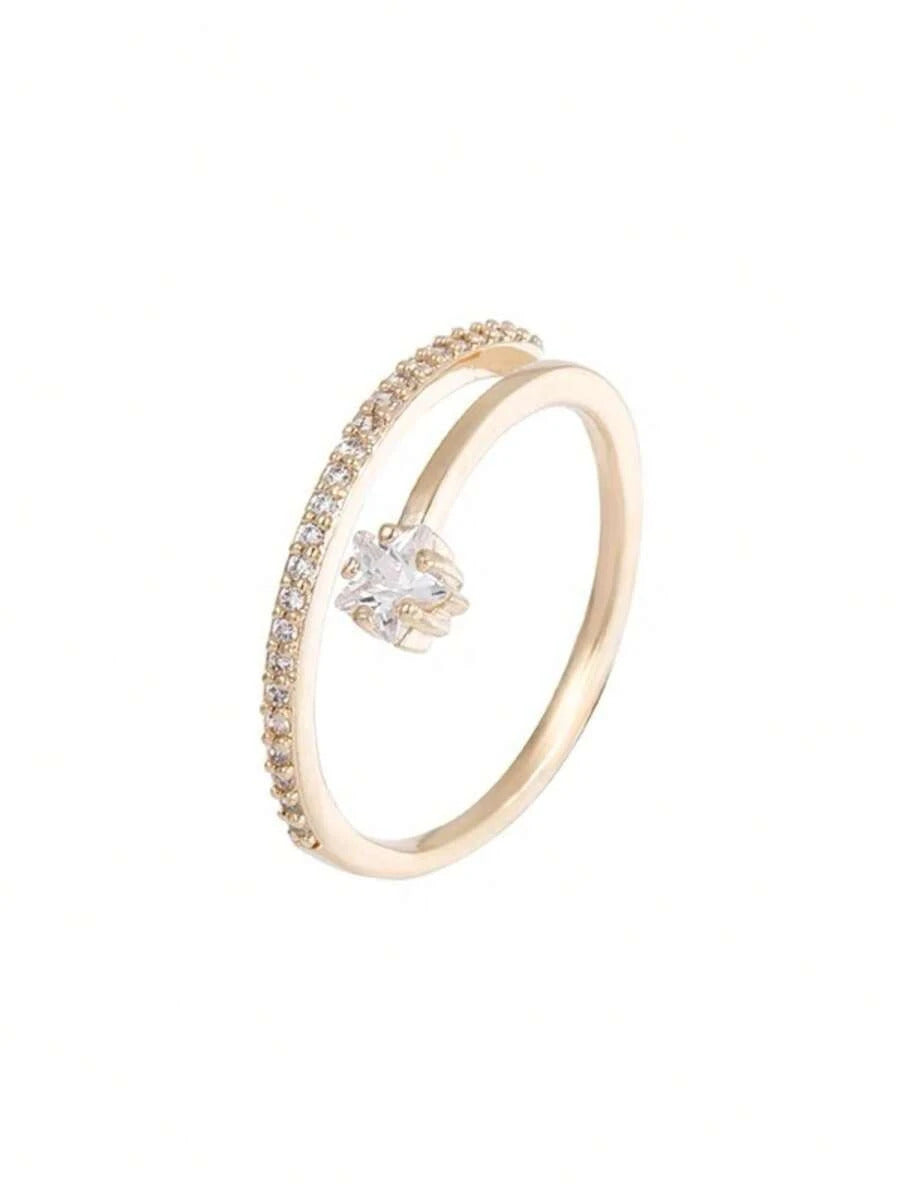 ラインストーン装飾カフリング