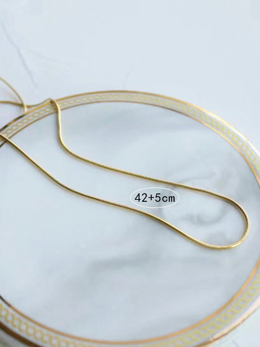 ミニマリスト チェーンネックレス