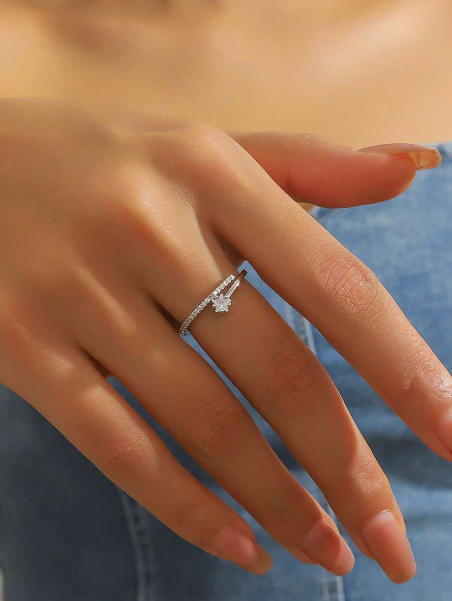 ラインストーン装飾カフリング